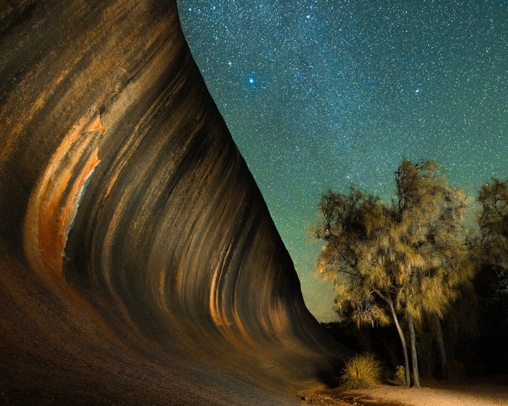 Night Scene from Wave Rock 2 - 1
