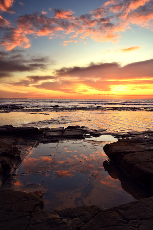 Blue Bay sunrise