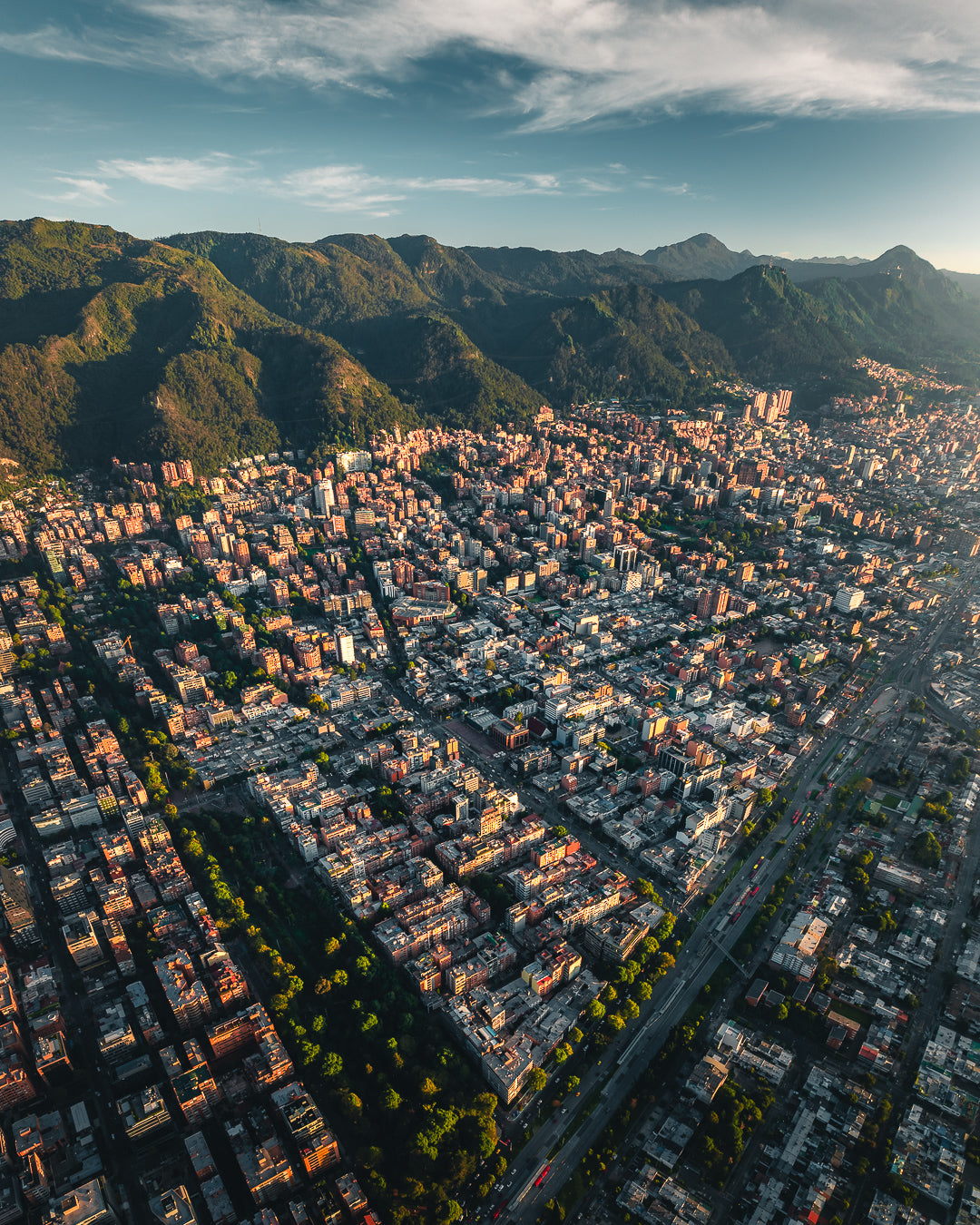 Parque El Virrey, City center Bogota, Colombia