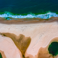 Bribie Sandbar Beach
