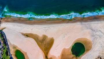 Bribie Sandbar Beach