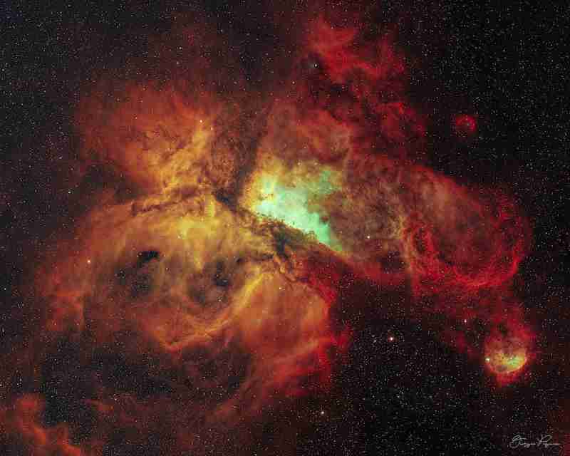 Carina & Gabriela Mistral Nebulae