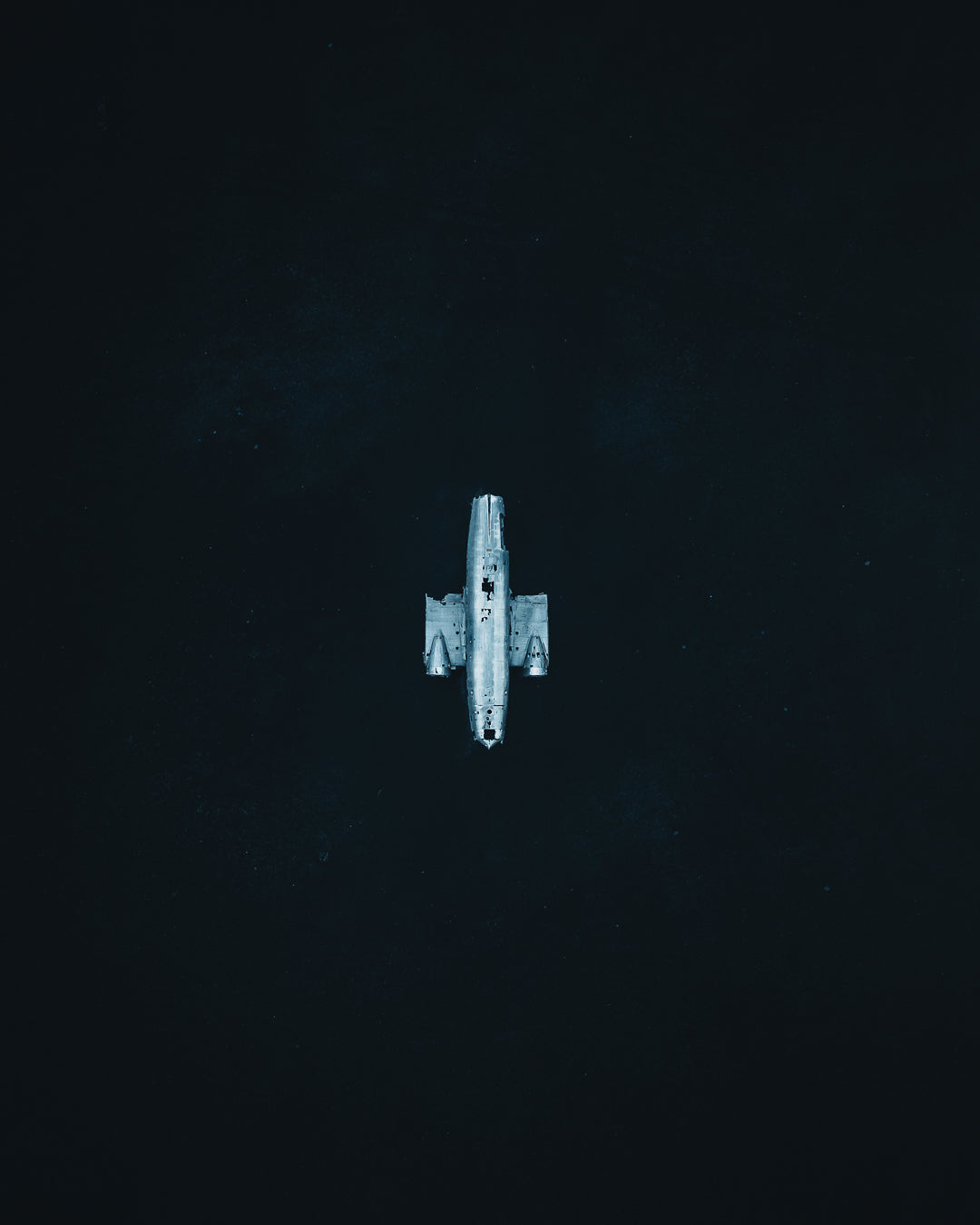 Plane wreck in Iceland