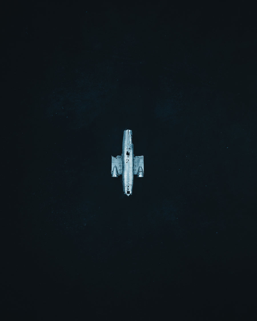 Plane wreck in Iceland