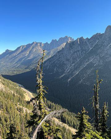 Overlooking Washington Pass