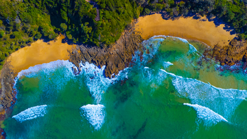 Point Arkwright Double Beach