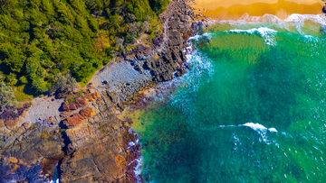 Point Arkwright Rocks High