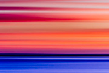 Sunrise ocean abstract - 1