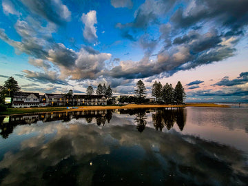 Terrigal Lagoon clouds