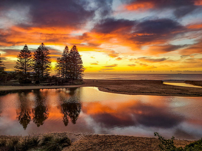Terrigal Lagoon sunrise #2
