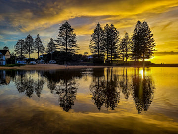 Terrigal Lagoon sunrise #3