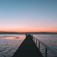 The Lonely fisherman