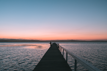 The Lonely fisherman