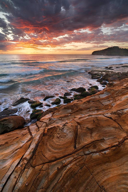 Warriewood beach sunrise