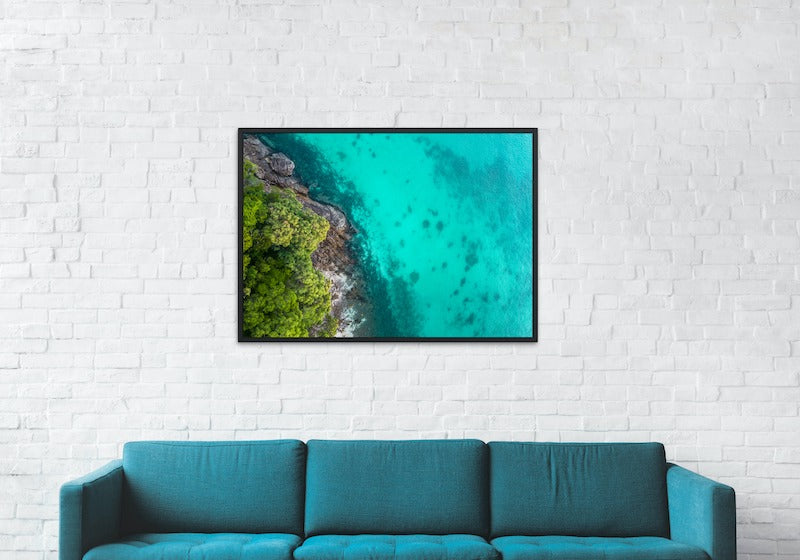 WHITSUNDAY ISLAND FROM ABOVE