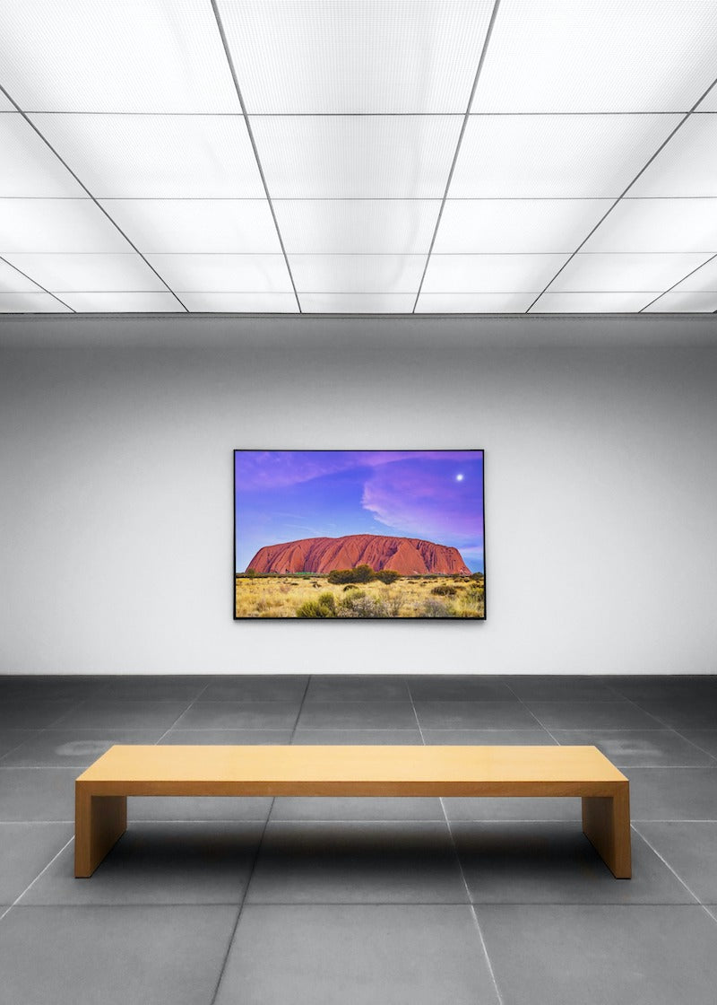 ULURU UNDER PURPLE SKY