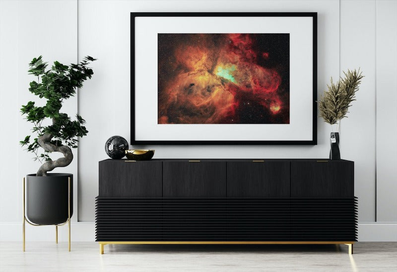 Carina & Gabriela Mistral Nebulae