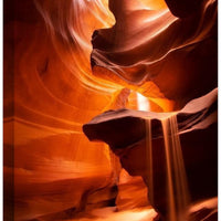 Sand Falls at Antelope Canyon