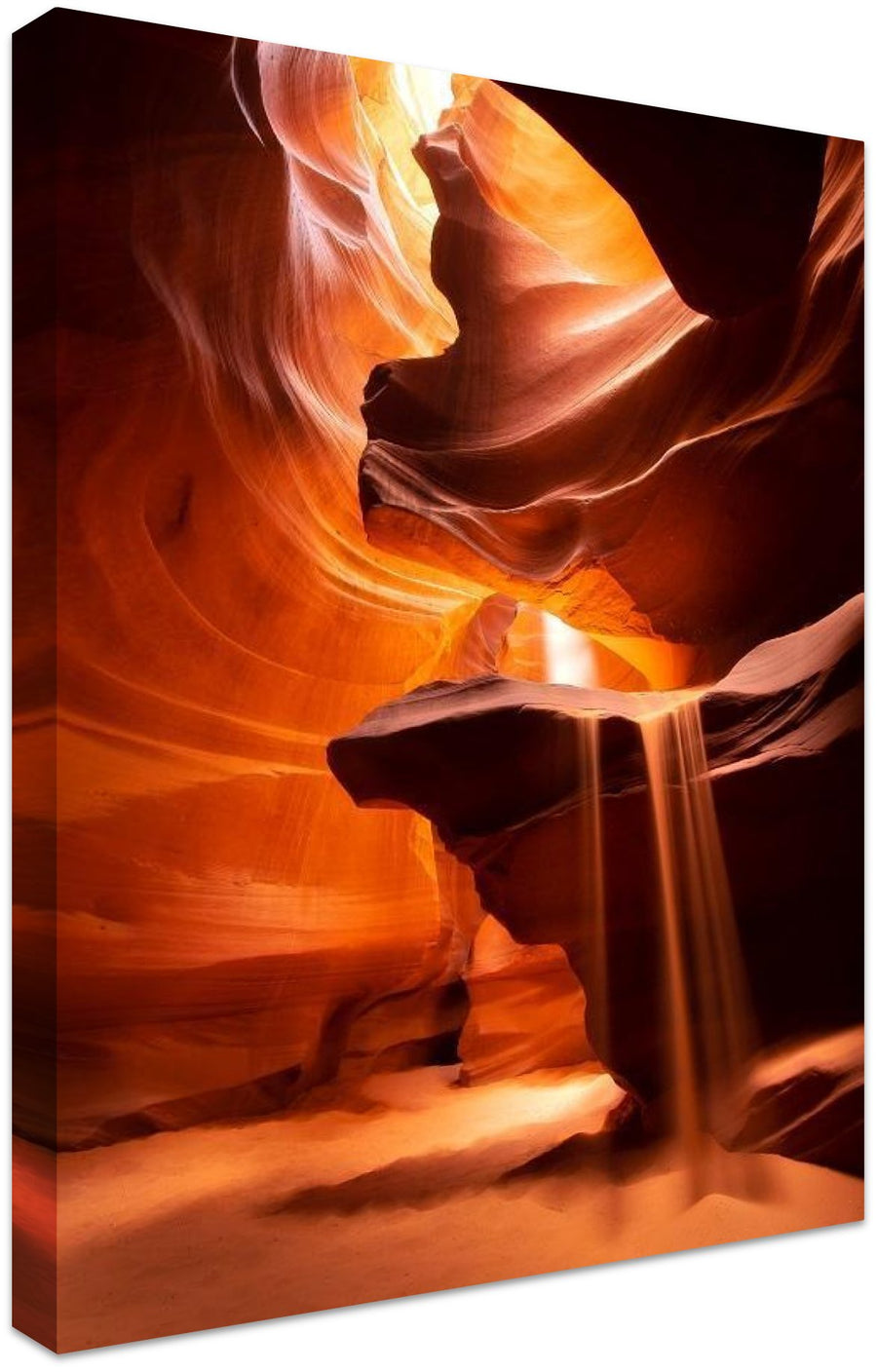 Sand Falls at Antelope Canyon