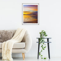 Sunset colours with Table Cape in North West Tassie