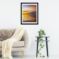 Sunset colours with Table Cape in North West Tassie