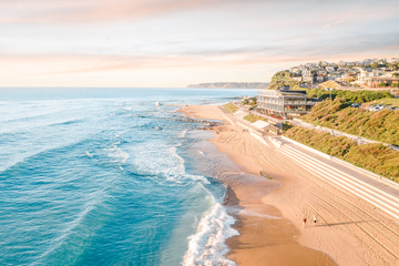 Mornings at Merewether Beach Landscape