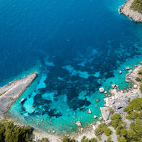 Aerial beach