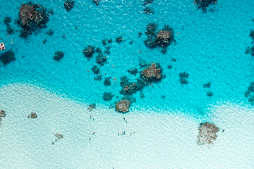 Aitutaki lagoon snorkeling