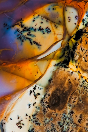 Amethyst Sage Abstract