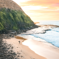 Around the Cliff - Susan Gilmore Beach