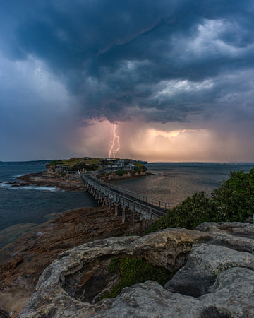 Bare Island Lightning