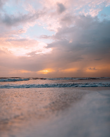 Beach Sky Burn