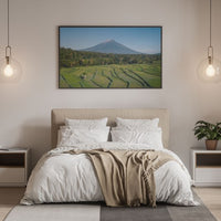 Mount Agung & Rice Fields in Bali
