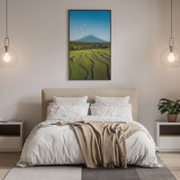 Mount Agung & Rice Fields in Bali