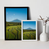 Mount Agung & Rice Fields in Bali