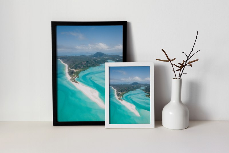 Swirling Sands at Whitehaven Beach, Australia