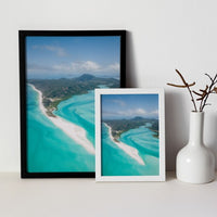 Swirling Sands at Whitehaven Beach, Australia