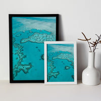 Heart Reef in the Whitsundays, Australia