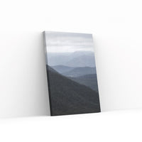 Blue Layered Mountains