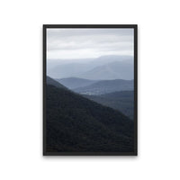Blue Layered Mountains