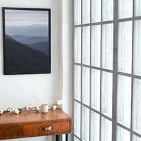 Blue Layered Mountains
