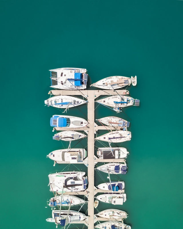 Boat Marina Gradient