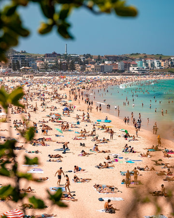 Bondi Beach on Australia Day