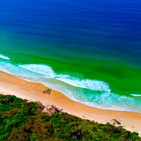 Bribie Island Beach, Sunshine Coast