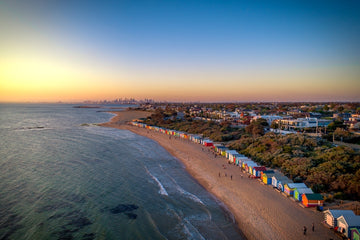 Brighton Beach Sunset