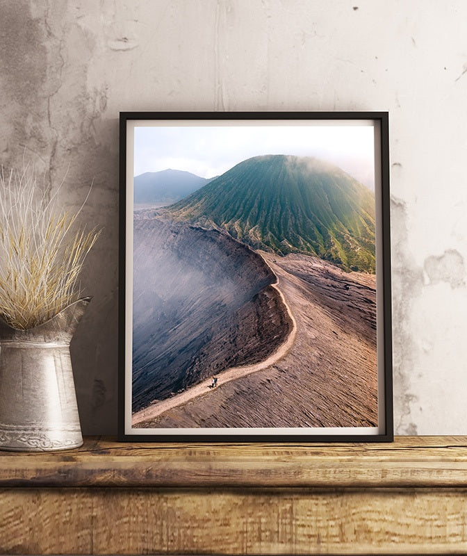 Bromo volcano in Indonesia
