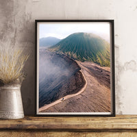 Bromo volcano in Indonesia