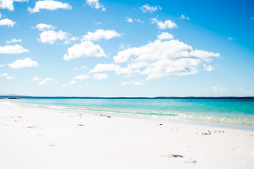 By the sea shore