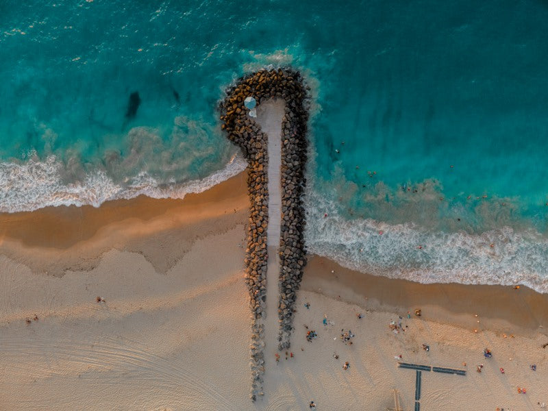 City Beach Top Down