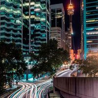 City Light Trails
